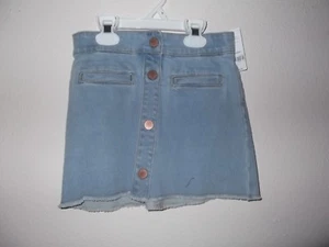 CARTERS - GIRLS - SKIRT - LIGHT DENIM - SIZE 6    (AC-27-80x2) - Picture 1 of 3