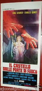 IL CASTELLO DALLE PORTE DI FUOCO (Agostina Belli) Org. Italian Movie Poster 70s - Imagen 1 de 1