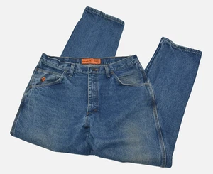 Wrangler Riggs FR Men’s Jeans Size 36x32 Flame Resistant Denim HRC2 2112 -Flaws- - Picture 1 of 23
