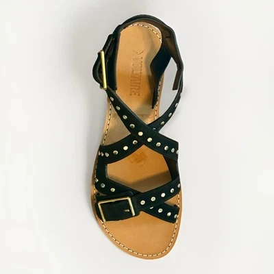 Zagid And Voltaire Size 39/ US 8-8.5 Cecilia Studed Sandal Black - Image 1 of 4