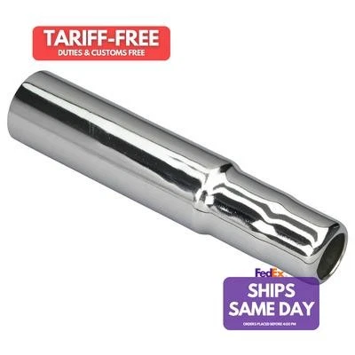 Trans-Dapt 4955, One Chrome Steel Chrome Oil Filler Tube Performance Racing Part - Image 1 of 4