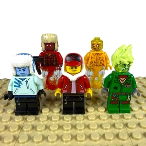 LEGO Minifigura Lote de 5 Mini Figuras Ocultas Axel Lateral Chops Jack Scott Waylon - Imagen 1 de 8