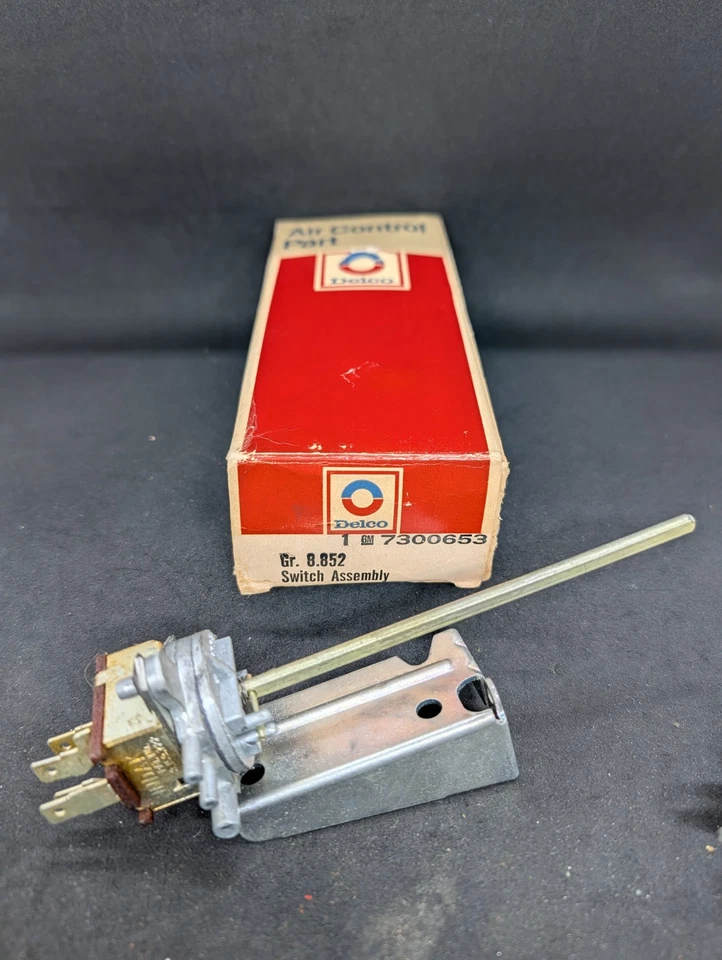 Nuevo de Lote Antiguo 197 1968 Pontiac Bonneville Grand Prix Calentador Soplador Interruptor de Válvula de Aspiración Foto 1 de 4
