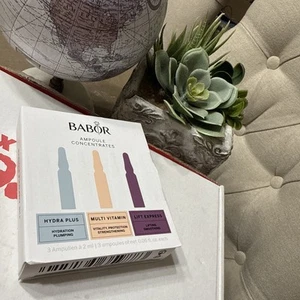 BABOR Travel Size - 3 Piece - Ampoule Concentrates - 2 ml each SEALED B - Picture 1 of 7