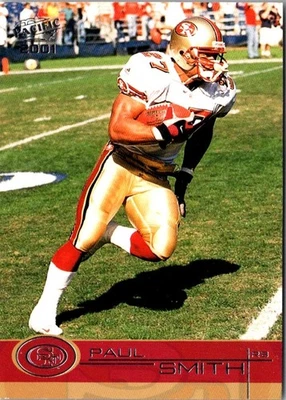 2001 Pacific Paul Smith #388 San Francisco 49ers Football Card - Image 1 of 2