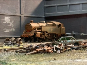 OO gauge locomotive. Scrapyard British Railways Standard Class 4. Ref F3 - Picture 1 of 3