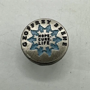 Geoffrey Beene Cancer Research Center-Hope, Cure,Life-Hat, Lapel, Tie Pin-Pewter - Picture 1 of 5