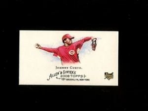 Mini Allen & Ginter 2008 Topps Allen & Ginter Back #224 Johnny Cueto - Imagen 1 de 3