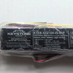 Lastre fluorescente KTEB-432-UV-IS-N-P 4B T8 reemplaza Accupro AP-432IP-UNV-M NUEVO EN PAQUETE - Imagen 1 de 5