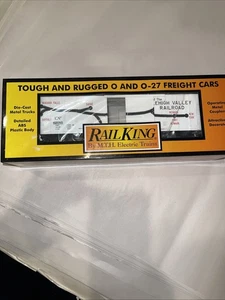 MTH RAILKING LEHIGH VALLEY box car #62085 O GAUGE rail map 30-71116 White - Picture 1 of 8