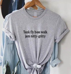 Tank Fly Walk Jam Nitty Gritty retro 80s T Shirt Jam Hot unisex Tshirt - Picture 1 of 16
