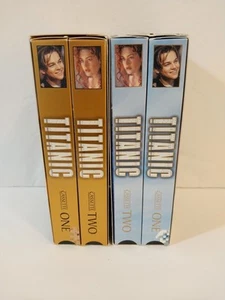 Titanic VHS Box Sets (4 Tapes) - Picture 1 of 12