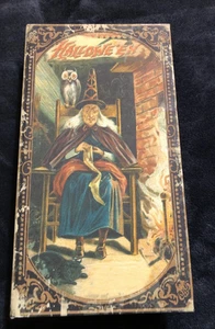 Halloween Witch Handbook Faux Book Distressed Stash Storage Box Decor Prop - Picture 1 of 7