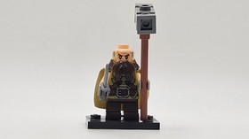 LEGO minifigure Dwalin the Dwarf lor050 Lord of the Rings Hobbit 79003 Journey