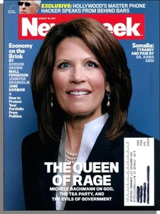 Newsweek - 2011, August 15 - Michelle Bachmann: Queen of Rage, Gloria Steinem - Bild 1 von 2