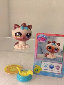 LPS G7 #4 LITTLEST PETSHOP ORIGINAL CHAT CAT AUTHENTIQUE HIMALAYEN HIMALAYAN - Picture 1 of 2
