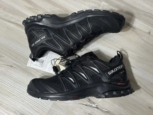 Salomon XA Pro 3D GTX Trail Black Running Shoes Gore Tex Size 7 - Picture 1 of 6