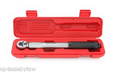 1/4-Inch Drive Click Torque Wrench, 20-200-Inch/Pound -TEKTON 24320 - Image 1 of 4