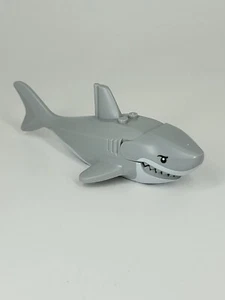NEW LEGO GREAT WHITE SHARK minifig figure large ocean animal 60379 - Picture 1 of 1