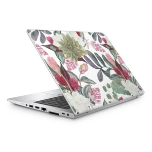 Floral Skin Sticker Wrap to Cover HP Elitebook 830 G5 G6 Top Lid Australian Made - Picture 1 of 1