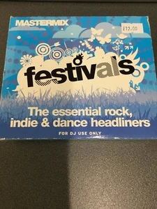 Mastermix Festivals The Essential Rock, Indie & Dance Headliners 4 Disc Set - Foto 1 di 2