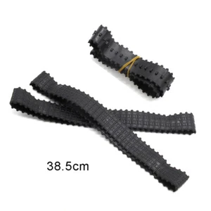 Closed Circular Black 38.5x2cm Rubber Track DIY RC Model Tank Robot Tire Track - Picture 1 of 5