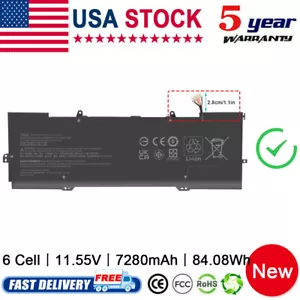 YB06084XL Battery for HP Spectre x360 Convertible 15-CH0XX 15-CH011DX 928372-856 - Picture 1 of 11