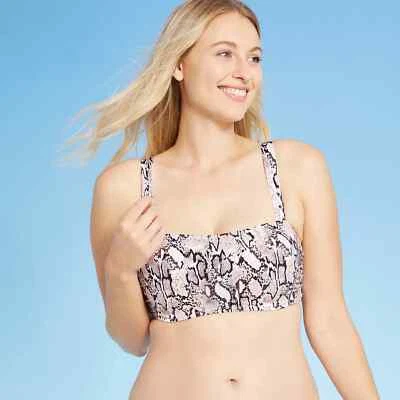 Женский легкий бюстгальтер-бикини с квадратным вырезом Shade & Shore размер 34 C - Изображение 1 из 4