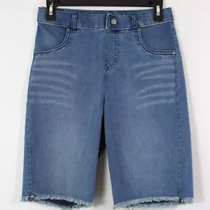 HUE Ultra Soft Denim HR Bermuda Shorts Größe Small Windsor Blue Wash Einzelhandel $ 40 - Bild 1 von 2