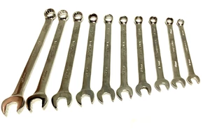 New Snap-on™ 10 thru 19 mm 12-pt box Flank drive Plus Combo Wrench Set SOEXM710 - Picture 1 of 6