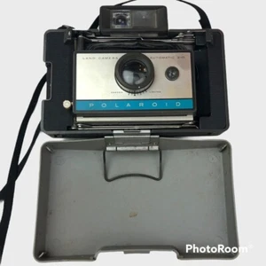 Polaroid 210 Film Camera Vintage Folding Case Photography Collectible Untested - Picture 1 of 11