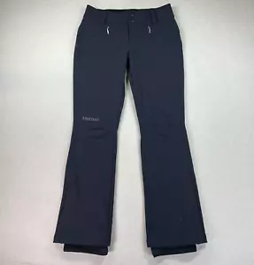 Pantalones de nieve Marmot para mujer S negros aislados bolsillos con cremallera esquí snowboard impermeables - Imagen 1 de 24