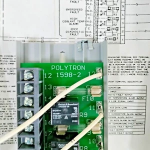 POLYTRON 1639, CATERPILLAR 9Y6497 *NUEVO EN CAJA* PLACA DE CIRCUITO - Imagen 1 de 7