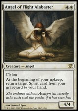MTG Angel of Flight Alabaster FOIL EXC-Angel of ranks Alabaster-ISD