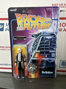 SUPER7 Back to the Future Fifties Doc Brown ReAction Figure - Picture 1 of 3