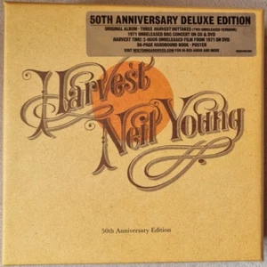 Neil Young - Harvest 50th Anniversary 3CD + 2DVD + Buch Box-Set - Bild 1 von 3
