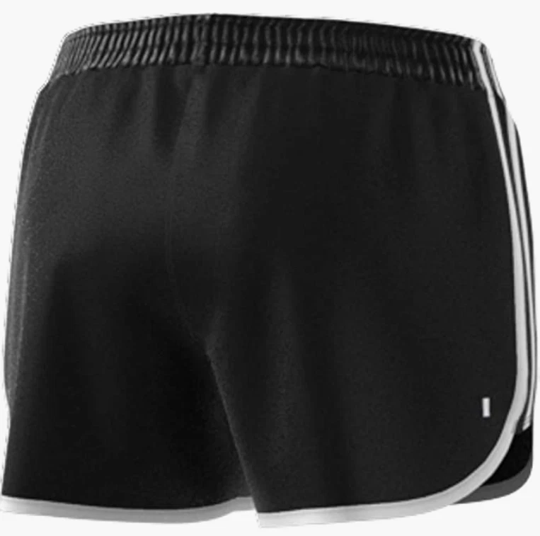 Adidas Women's Marathon 20 Running Black Shorts 3" X-Small GK5265 s