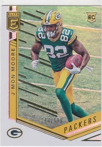 J'MON MOORE 2018 ELITE ROOKIE RC #244/699 #150 GREEN BAY PACKERS - Picture 1 of 1