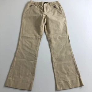 Lauren Ralph Lauren 100 % Baumwolle Hose Khaki Damengröße 4 - Bild 1 von 7