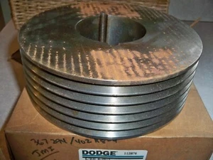 Dodge Taper-Lock Sheave 112076 6/3V8. 0-2517 max RPM 3101GG NOS - Picture 1 of 6