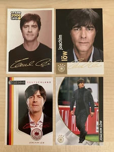 4 Panini Fußball DFB Deutschland WM EM Sammelkarten Cards Joachim Jogi Löw - Bild 1 von 2