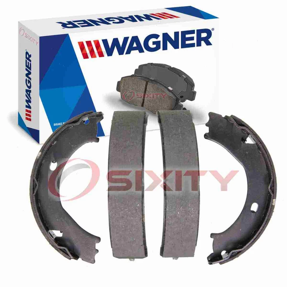 Sapato de freio de estacionamento traseiro Wagner para 2000-2005 Dodge Ram 3500 pastilhas de disco sapatos wv - Imagem 1 de 4
