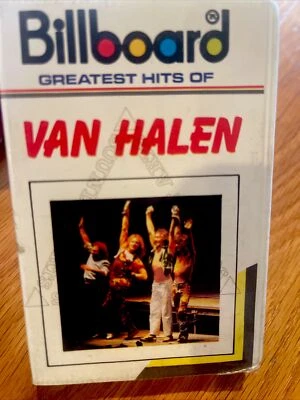 VAN HALEN greatest hits Cassette Tape BILLBOARD Best Of Heavy Metal RARE - Image 1 of 4
