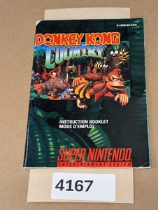 Donkey Kong Country - SNES- Manual Only **NO GAME! - Bild 1 von 12