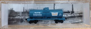 Z MICRO TRAINS 530 00 406 Gulf Oil 39' Single Dome Tank Car - Picture 1 of 2