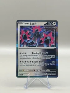 IRON JUGULIS #158/182 POKEMON Paradox Rift (Holo Raro, Casi Nuevo) INGLÉS - Imagen 1 de 4