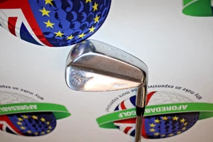 Used Mizuno Mp-18 forged 8 iron N.S.Pro Modus 3 Tour 120 steel shaft stiff flex - Picture 1 of 5