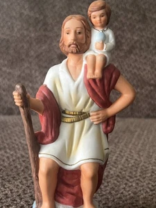 1983 Religious Classics Jesus with Child Figurine Columbia Christian Decor 8.5” - Imagen 1 de 7
