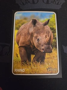 2024 Topps Heritage Ryne Sandberg Zoo's Who Rhino #75Z-16 Cubs - Picture 1 of 2