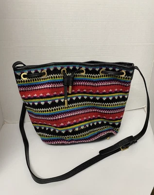 Bolso tejido cubo con cordón Coccinelle Foto 1 de 4